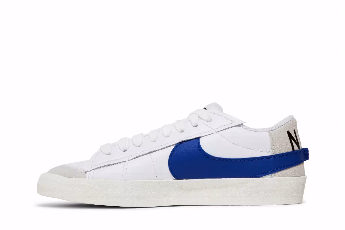 Nike Blazer Low White Old Royal, view 4