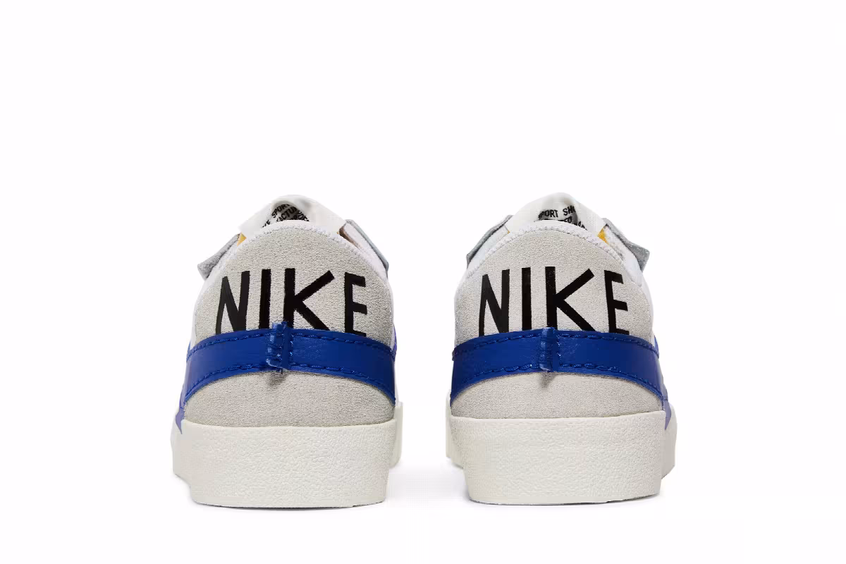 Nike Blazer Low White Old Royal, view 7