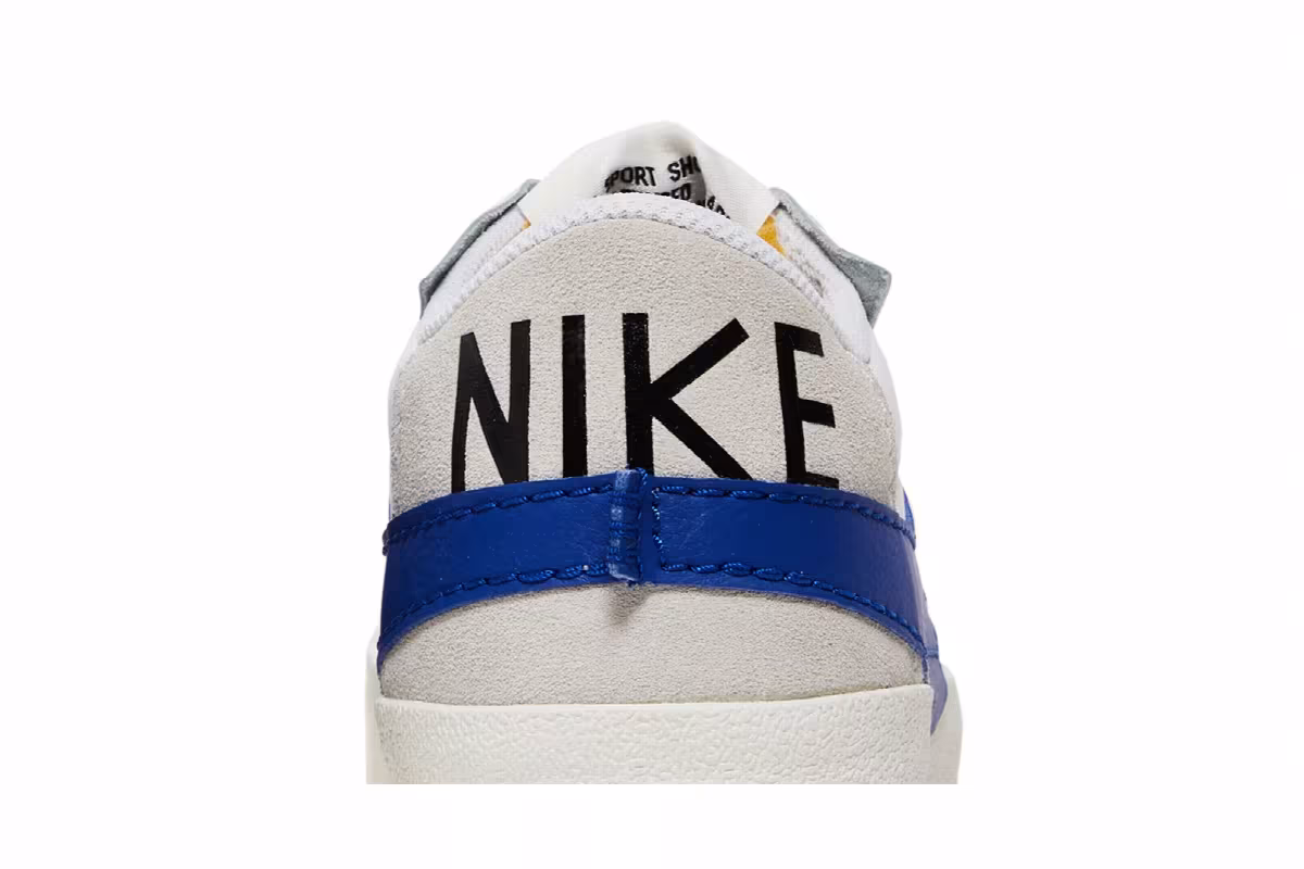 Nike Blazer Low White Old Royal, view 8