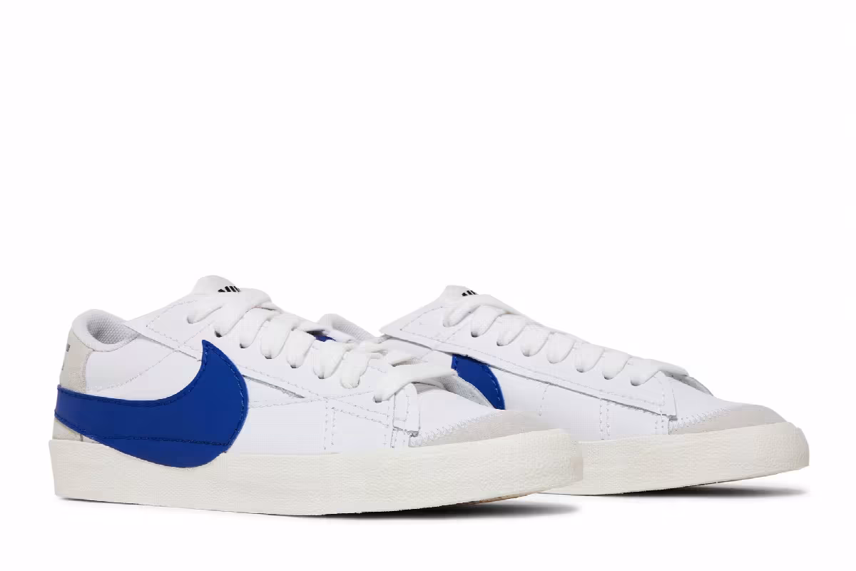 Nike Blazer Low White Old Royal, view 9