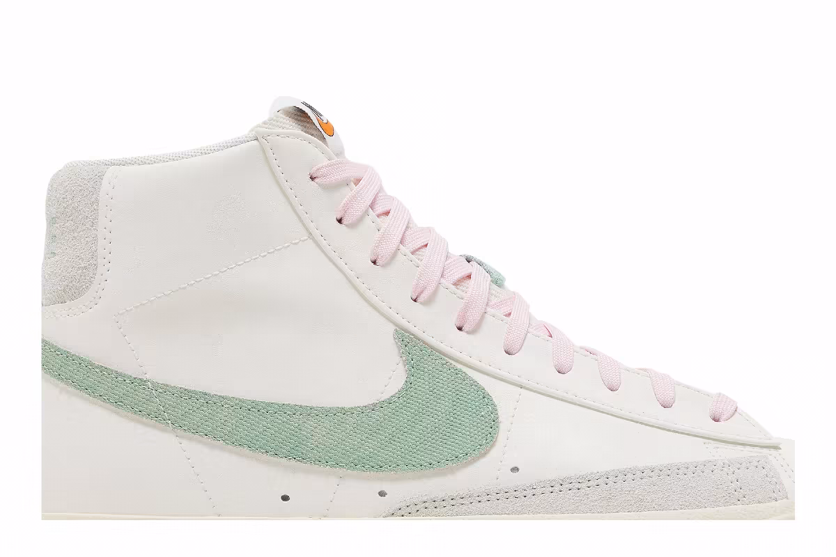 Nike Blazer Mid Certified Fresh - Sail Enamel Green, view 3