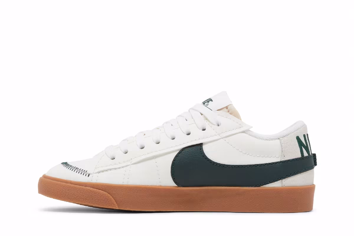 Nike Blazer Low Sail Pro Green Gum, view 4