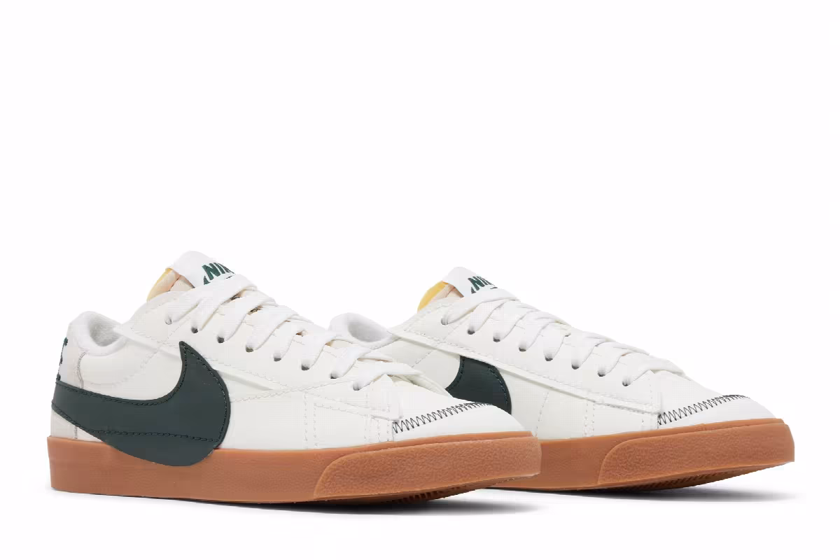 Nike Blazer Low Sail Pro Green Gum, view 9