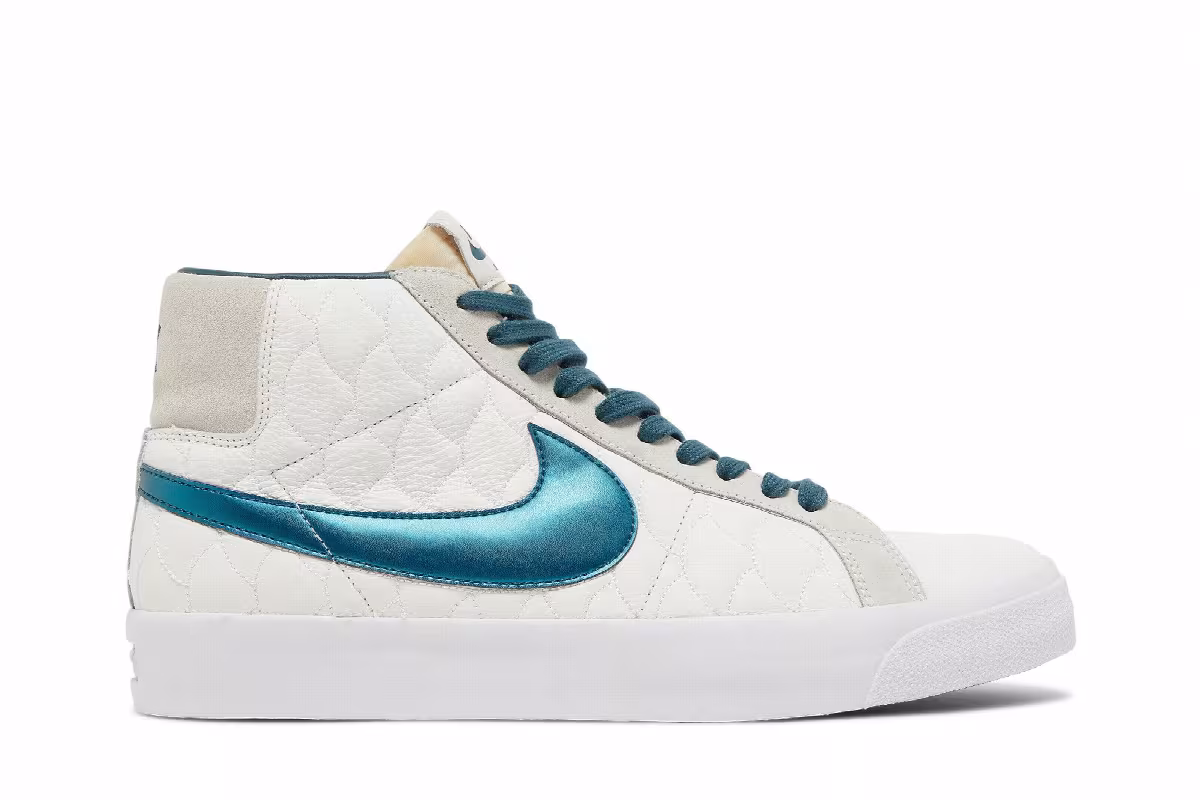 Eric Koston x Nike Zoom Blazer Mid SB White Nightshade, view 2