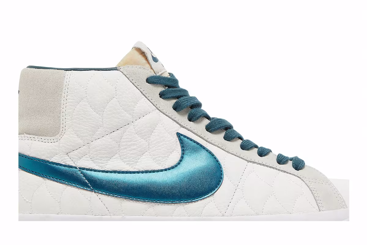 Eric Koston x Nike Zoom Blazer Mid SB White Nightshade, view 3