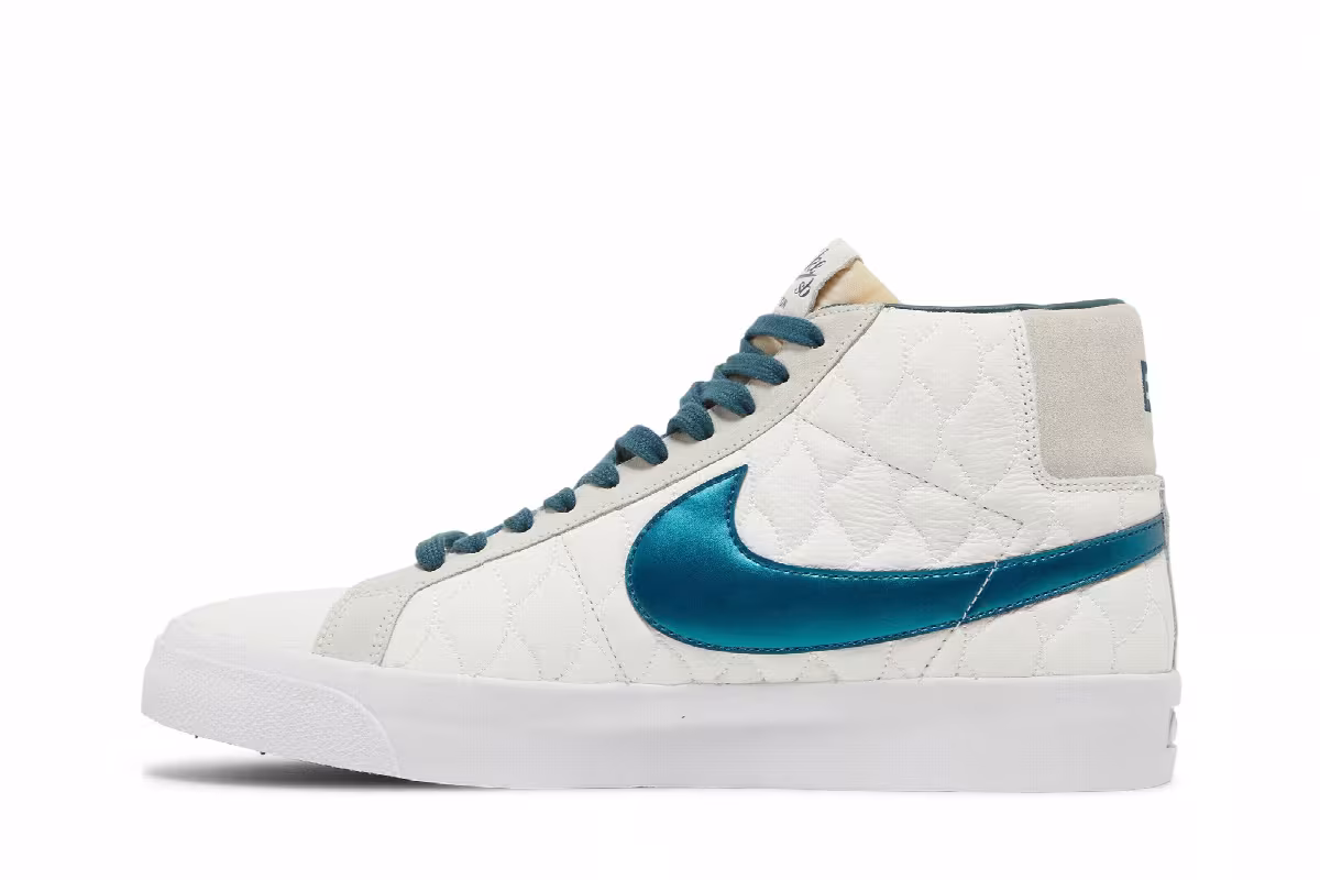 Eric Koston x Nike Zoom Blazer Mid SB White Nightshade, view 4