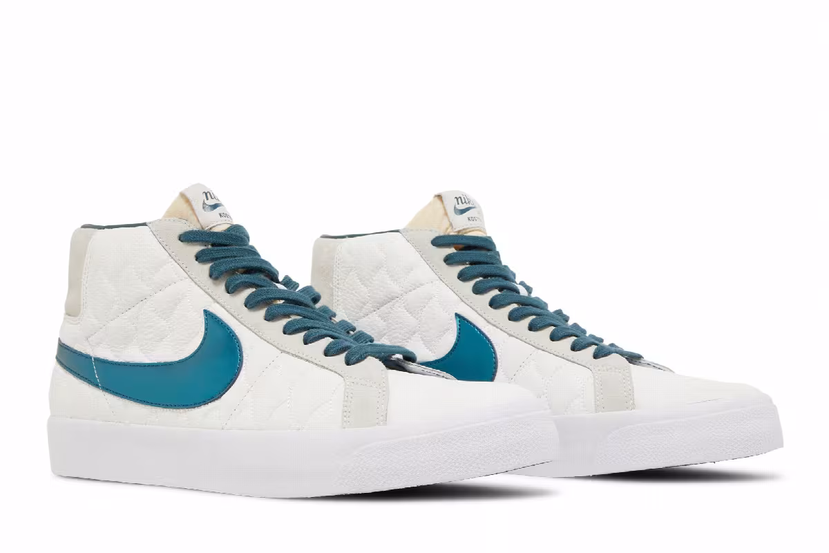 Eric Koston x Nike Zoom Blazer Mid SB White Nightshade, view 9