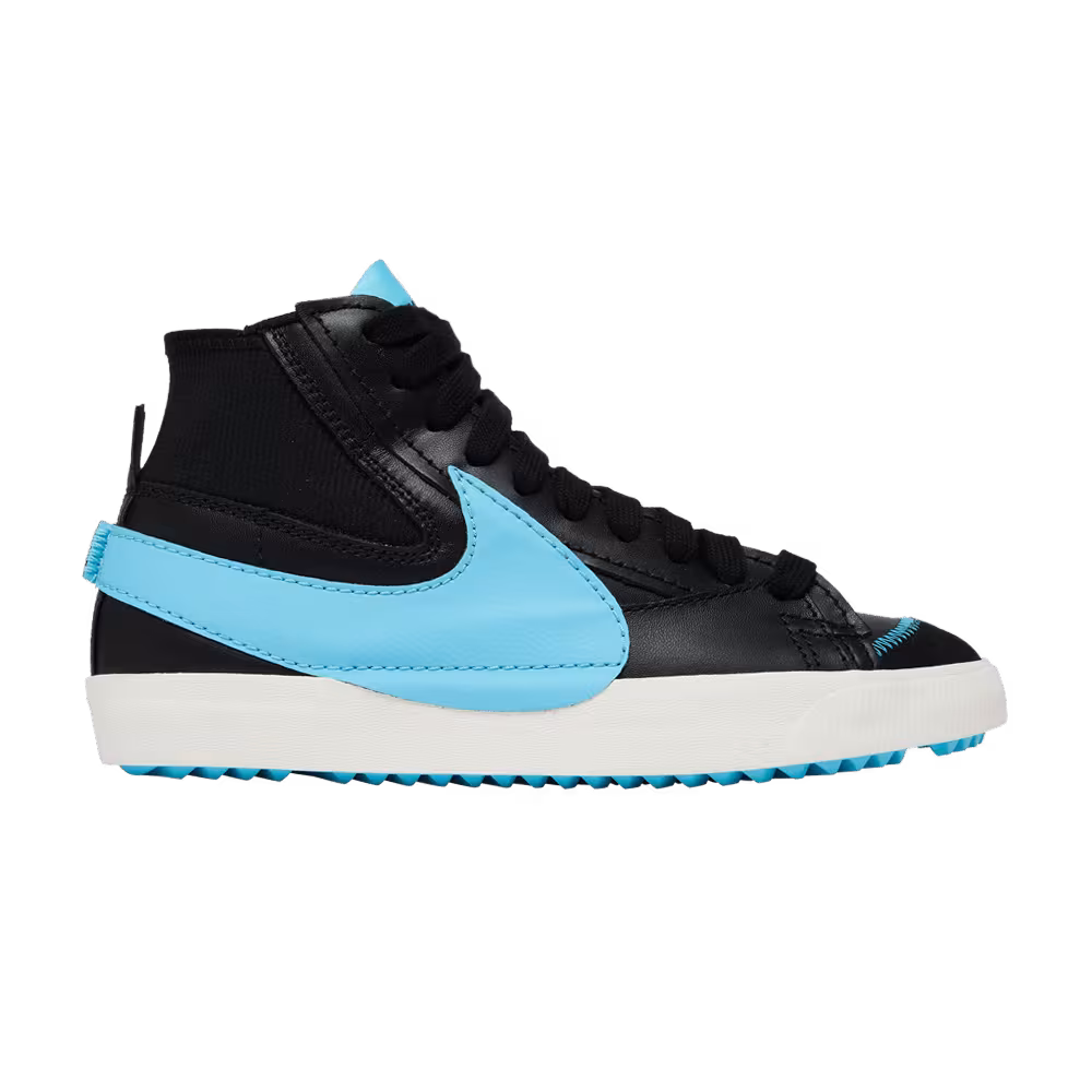 Nike Blazer Mid Black Aqua