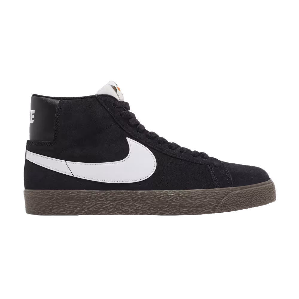 Nike Zoom Blazer Mid SB Black Dark Gum