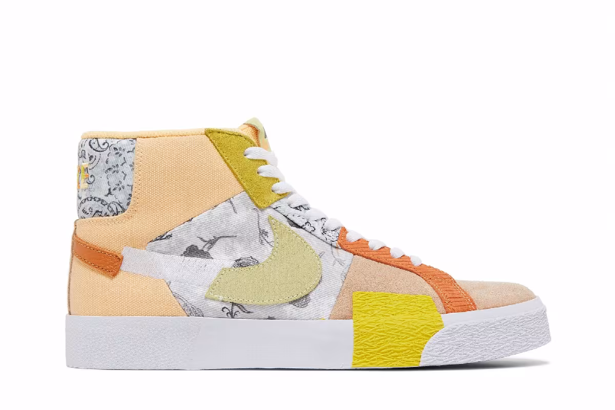 Nike Zoom Blazer Mid Premium SB Paisley Pack - Melon Tint, view 2