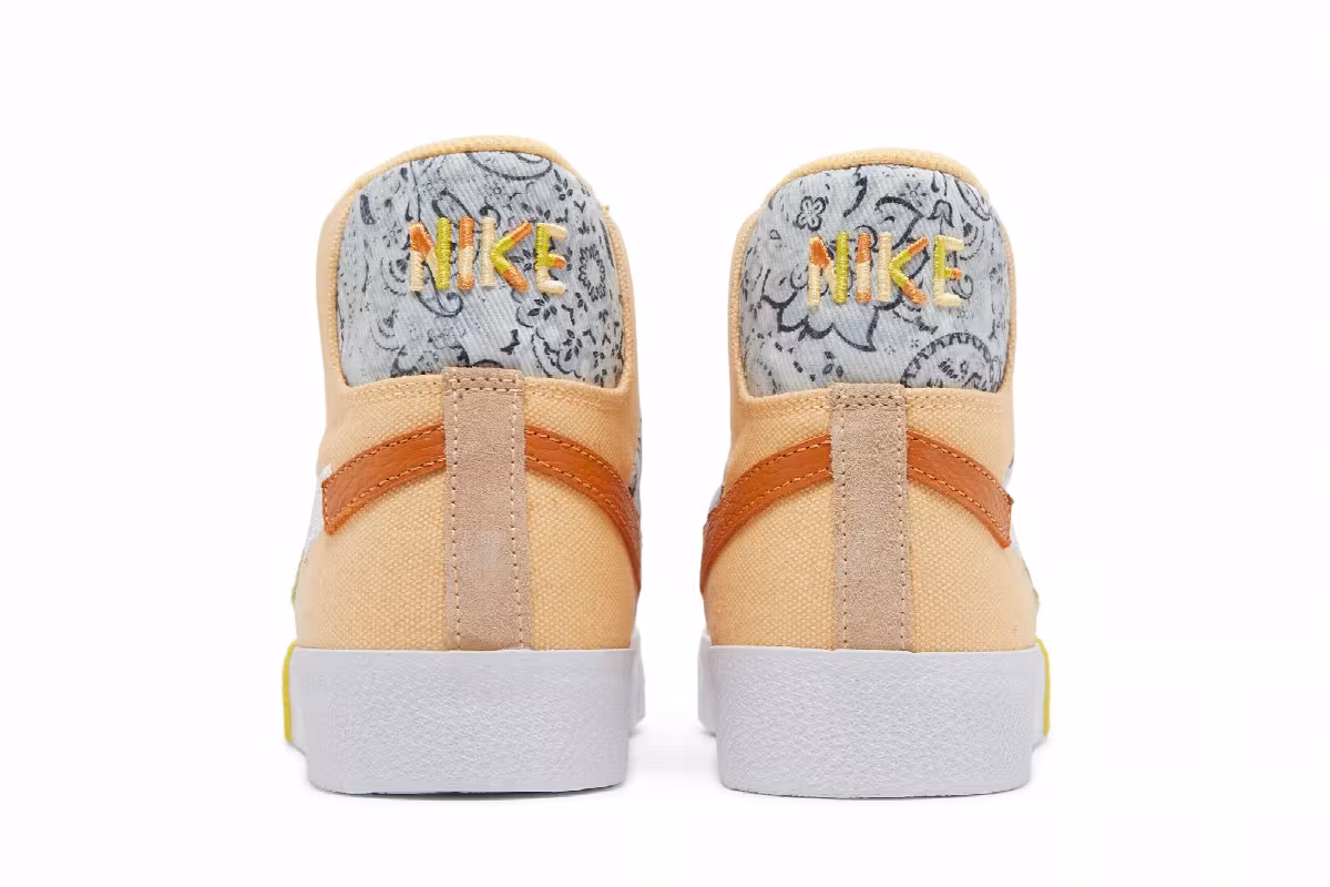 Nike Zoom Blazer Mid Premium SB Paisley Pack - Melon Tint, view 7