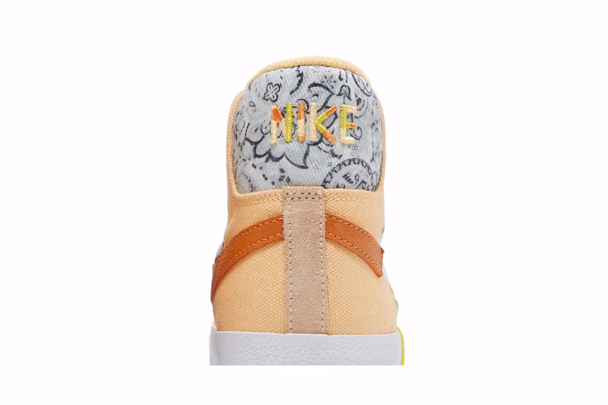 Nike Zoom Blazer Mid Premium SB Paisley Pack - Melon Tint, view 8