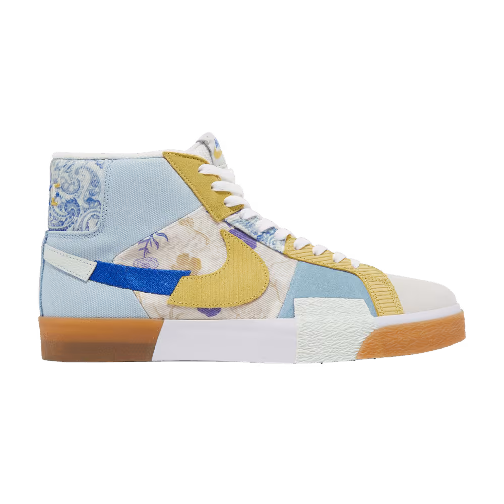 Nike Zoom Blazer Mid Premium SB Paisley Pack - Boarder Blue