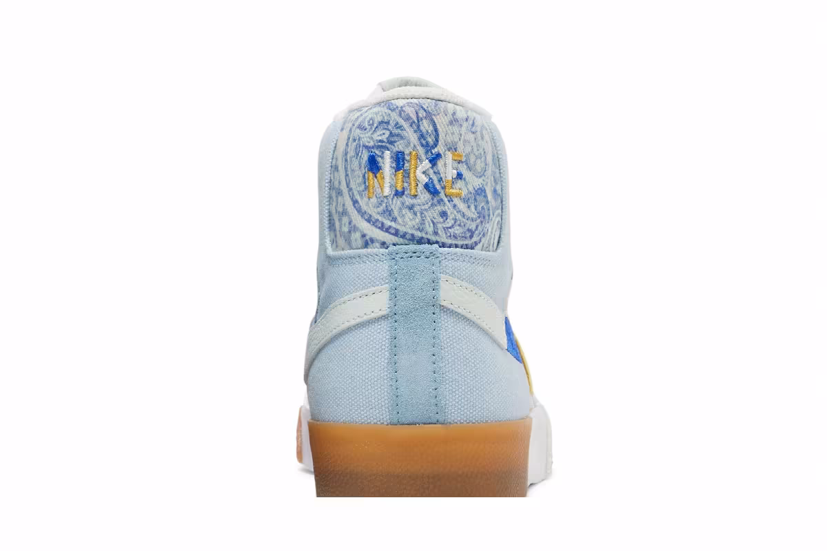 Nike Zoom Blazer Mid Premium SB Paisley Pack - Boarder Blue, view 8
