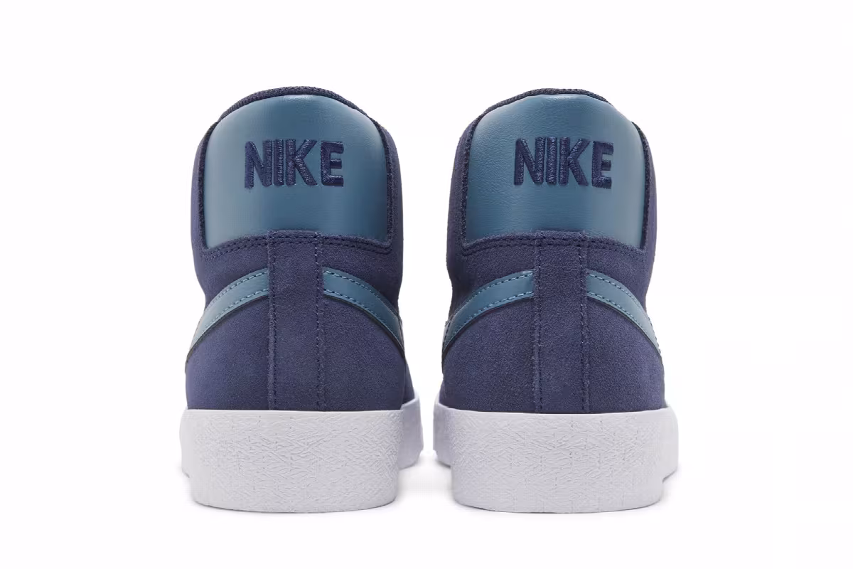 Nike Zoom Blazer Mid SB Navy Aqua, view 7
