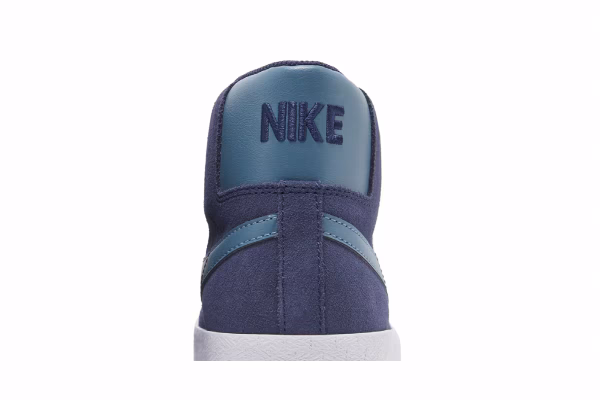 Nike Zoom Blazer Mid SB Navy Aqua, view 8