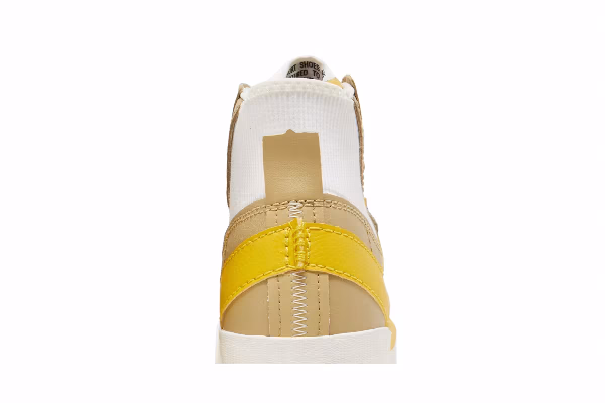 Nike Blazer Mid Wheat Grass Vivid Sulfur, view 8