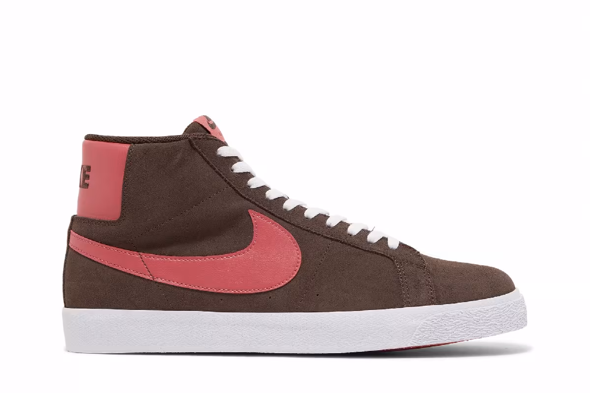 Nike Zoom Blazer Mid SB Brown Adobe, view 2