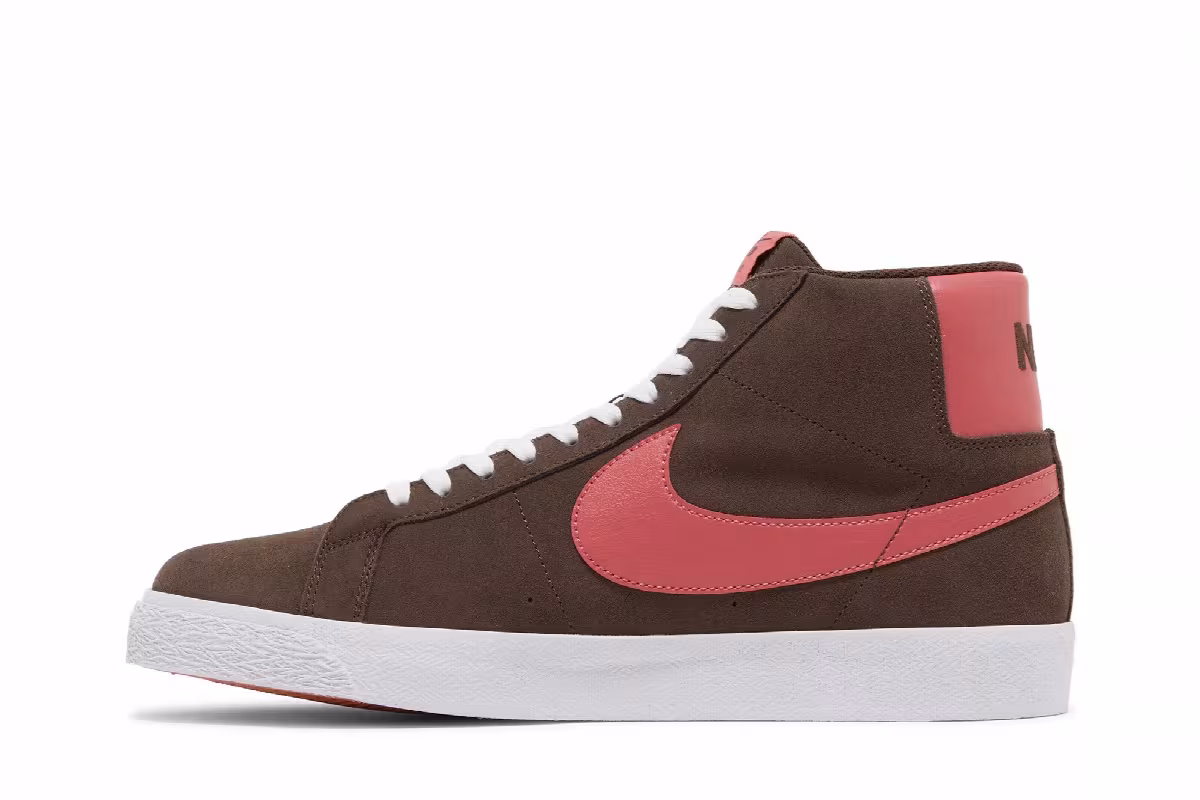 Nike Zoom Blazer Mid SB Brown Adobe, view 4