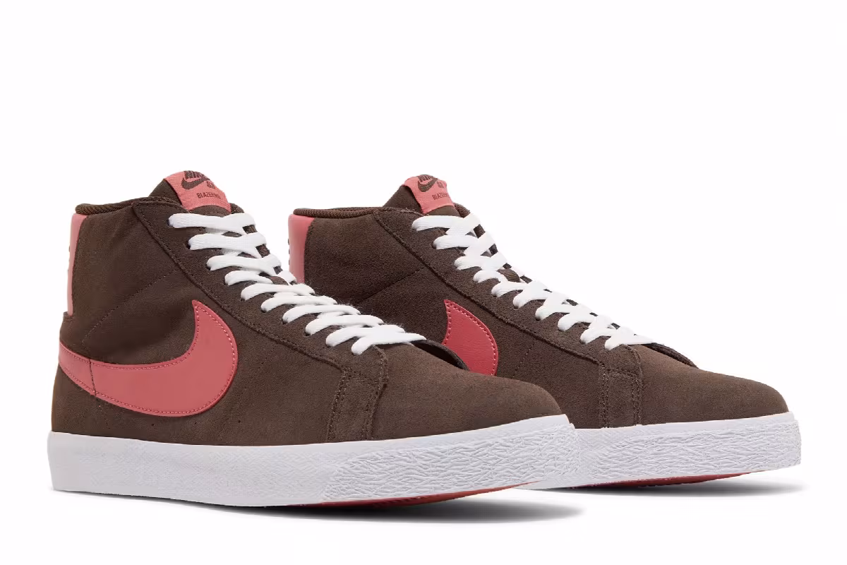 Nike Zoom Blazer Mid SB Brown Adobe, view 9