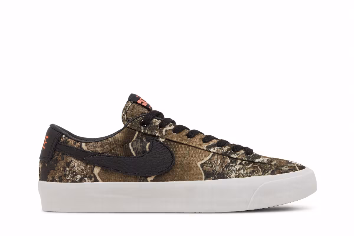Nike Blazer Low Pro GT Premium SB Olive Realtree, view 2