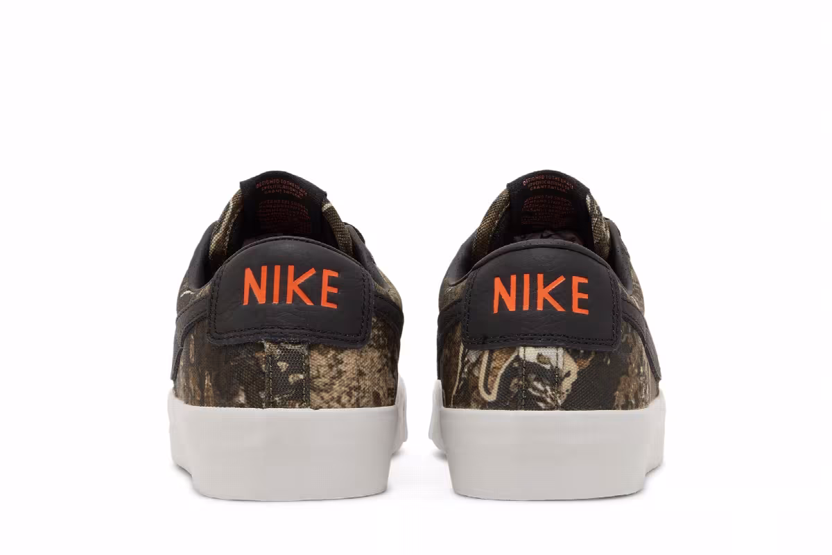 Nike Blazer Low Pro GT Premium SB Olive Realtree, view 7