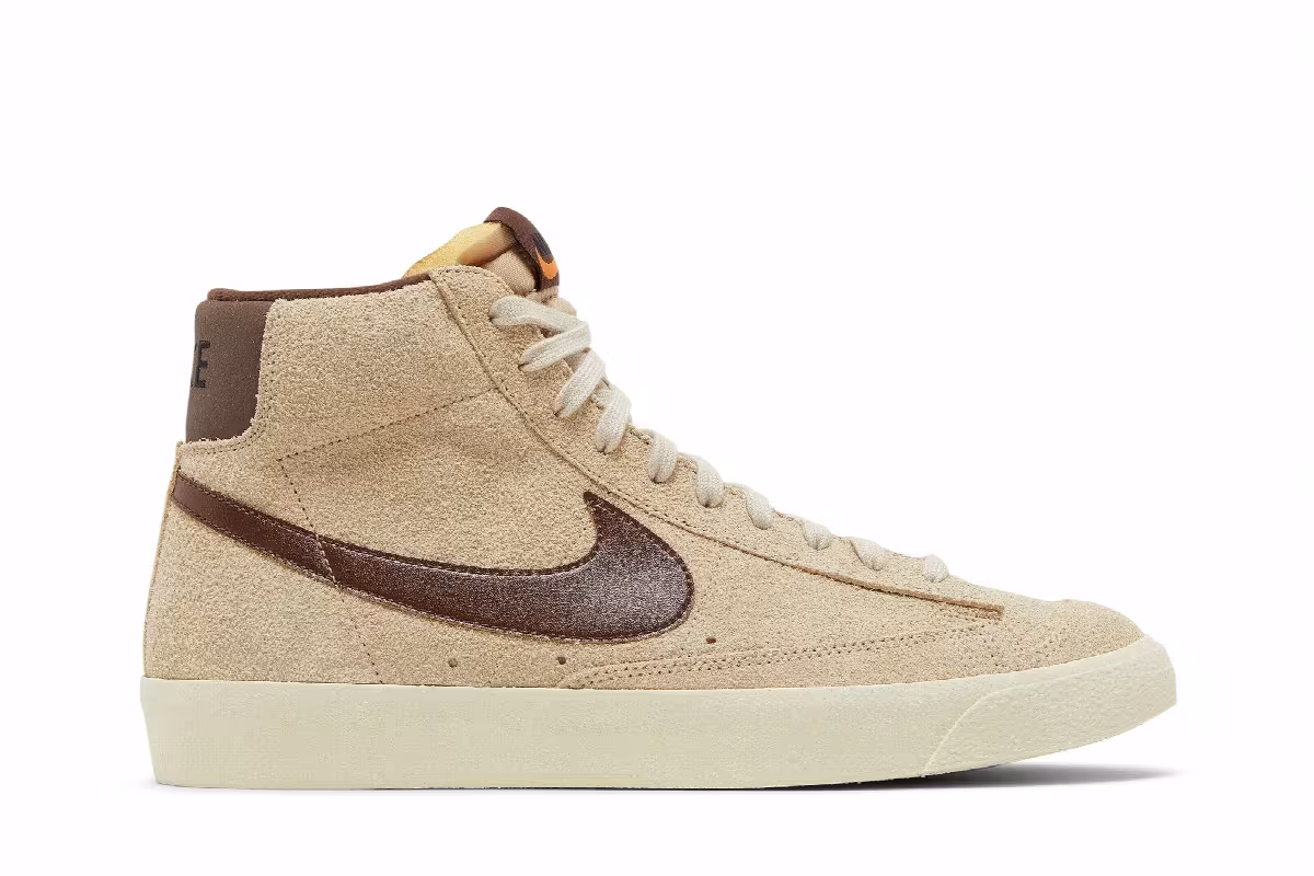 Nike Blazer Mid Rattan Light Chocolate, view 2
