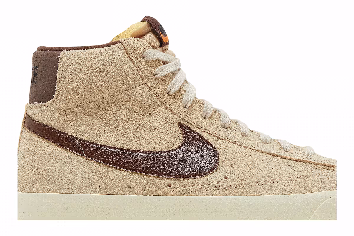 Nike Blazer Mid Rattan Light Chocolate, view 3