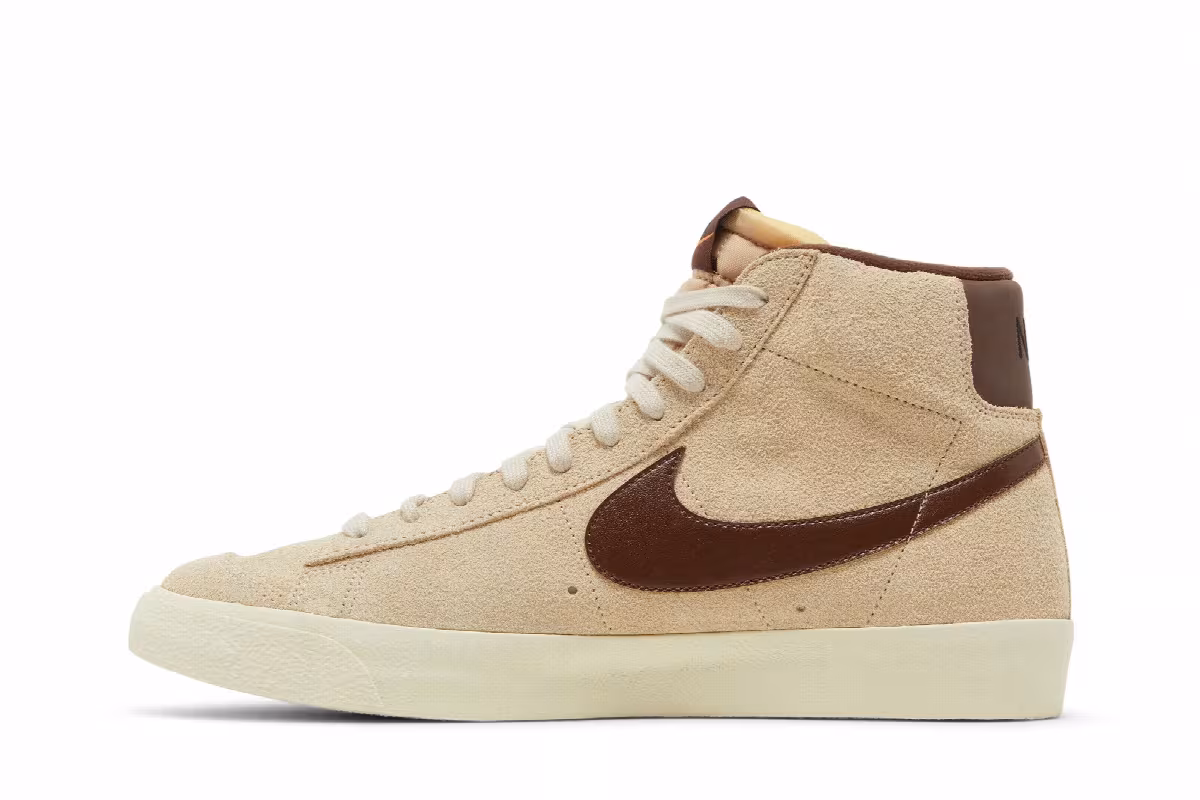 Nike Blazer Mid Rattan Light Chocolate, view 4