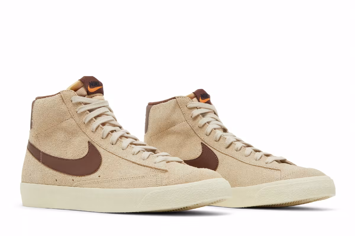 Nike Blazer Mid Rattan Light Chocolate, view 9