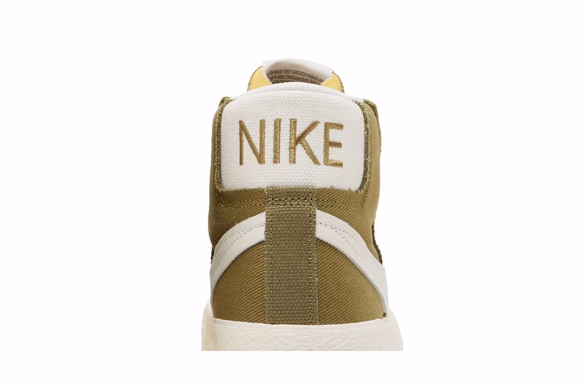 Nike Zoom Blazer Mid Premium Plus SB Olive Green, view 8