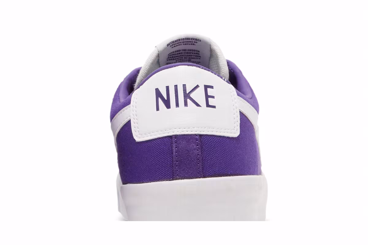 Nike Zoom Blazer Low Pro GT SB Court Purple, view 8