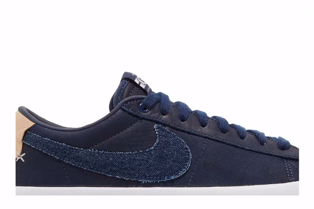 Nike Blazer Low GT SB Midnight Navy Denim, view 3