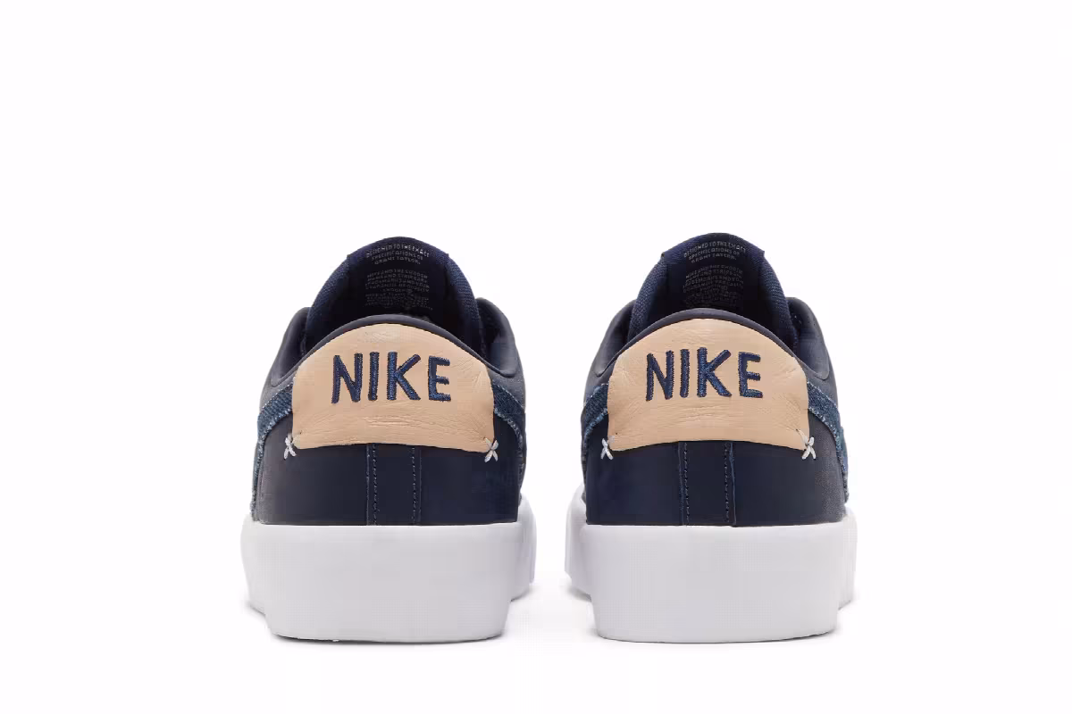 Nike Blazer Low GT SB Midnight Navy Denim, view 7