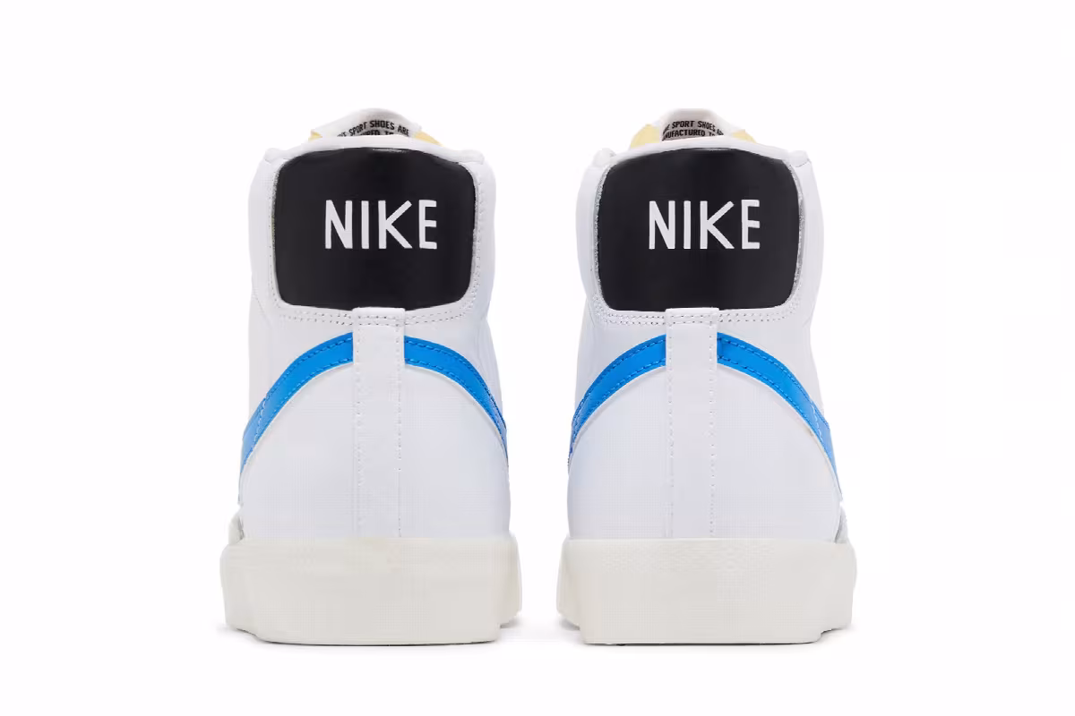 Nike Blazer Mid White Light Photo Blue, view 7
