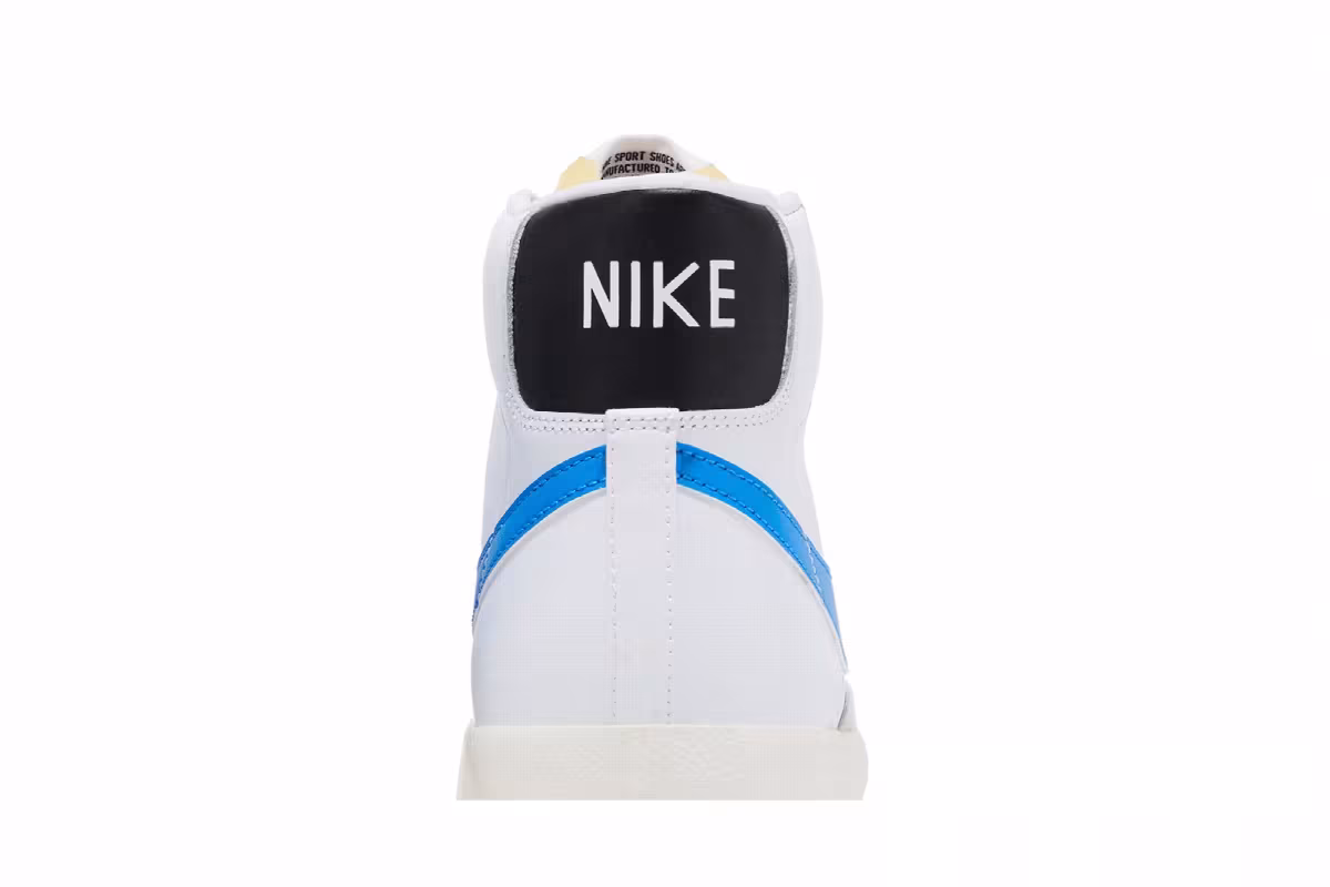 Nike Blazer Mid White Light Photo Blue, view 8