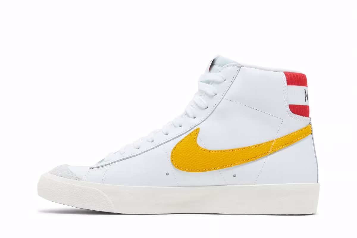 Nike Blazer Mid Mismatched Basketball Swooshes, view 4