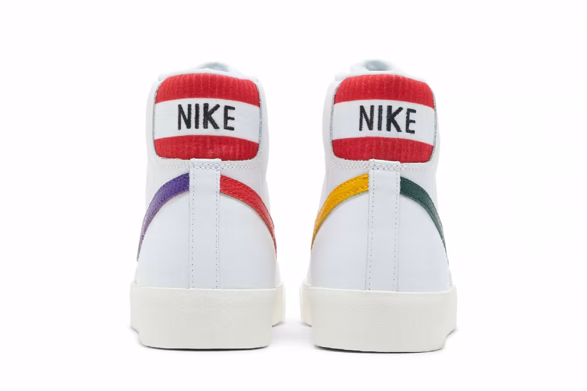 Nike Blazer Mid Mismatched Basketball Swooshes, view 7