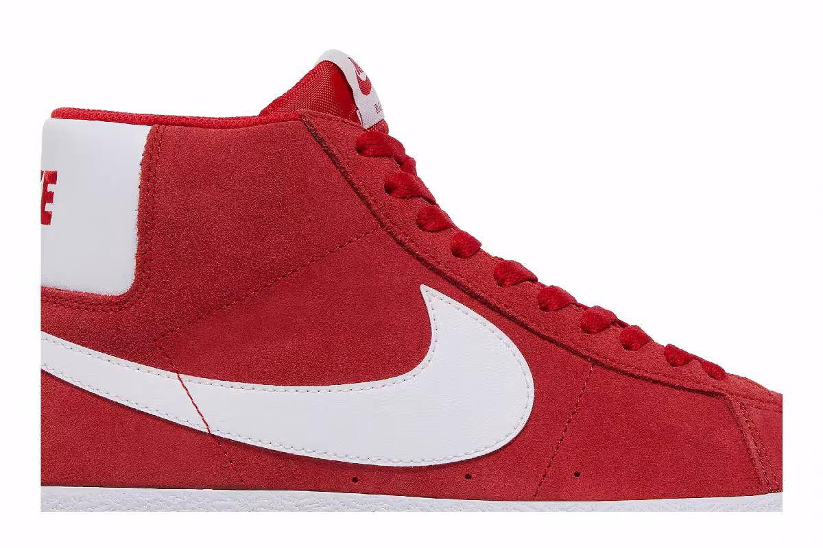 Nike Zoom Blazer Mid SB University Red, view 3