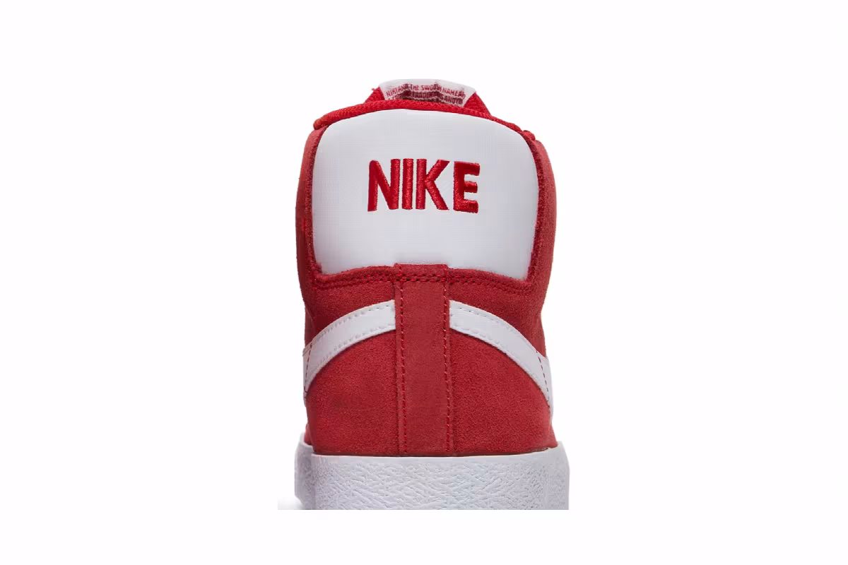 Nike Zoom Blazer Mid SB University Red, view 8