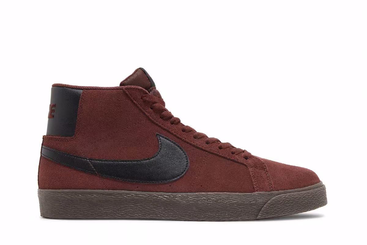 Nike Zoom Blazer Mid SB Oxen Brown, view 2