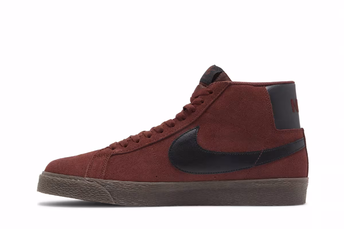 Nike Zoom Blazer Mid SB Oxen Brown, view 4