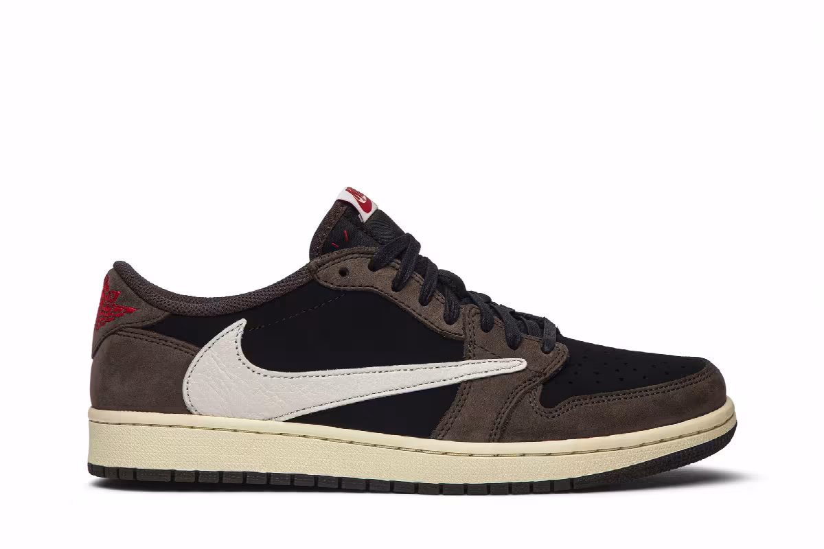 Travis Scott x Air Jordan 1 Low Mocha, view 2