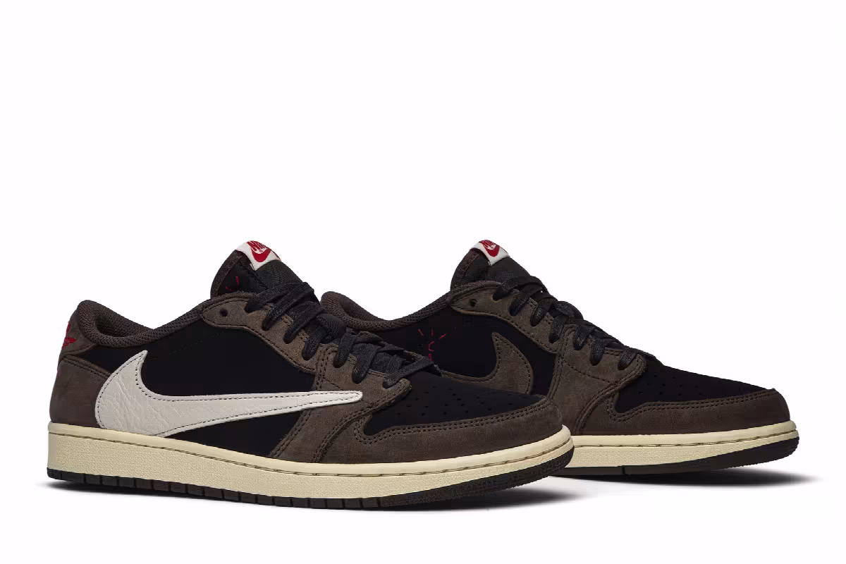Travis Scott x Air Jordan 1 Low Mocha, view 9
