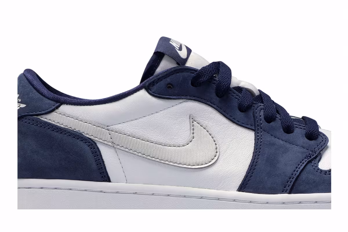 Eric Koston x Air Jordan 1 Low SB Midnight Navy, view 3