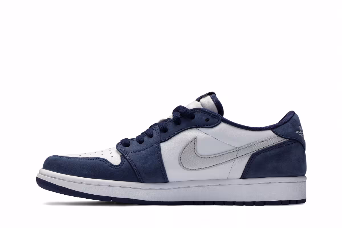 Eric Koston x Air Jordan 1 Low SB Midnight Navy, view 4