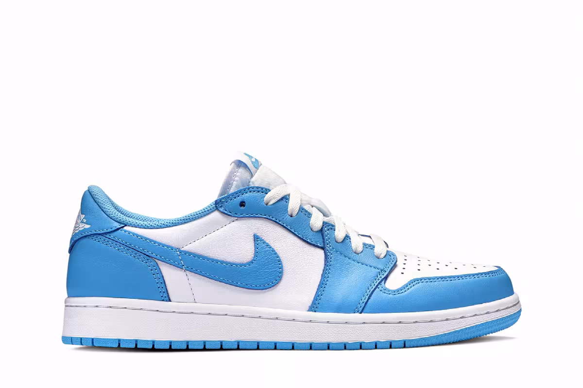 Eric Koston x Air Jordan 1 Low SB Powder Blue, view 2