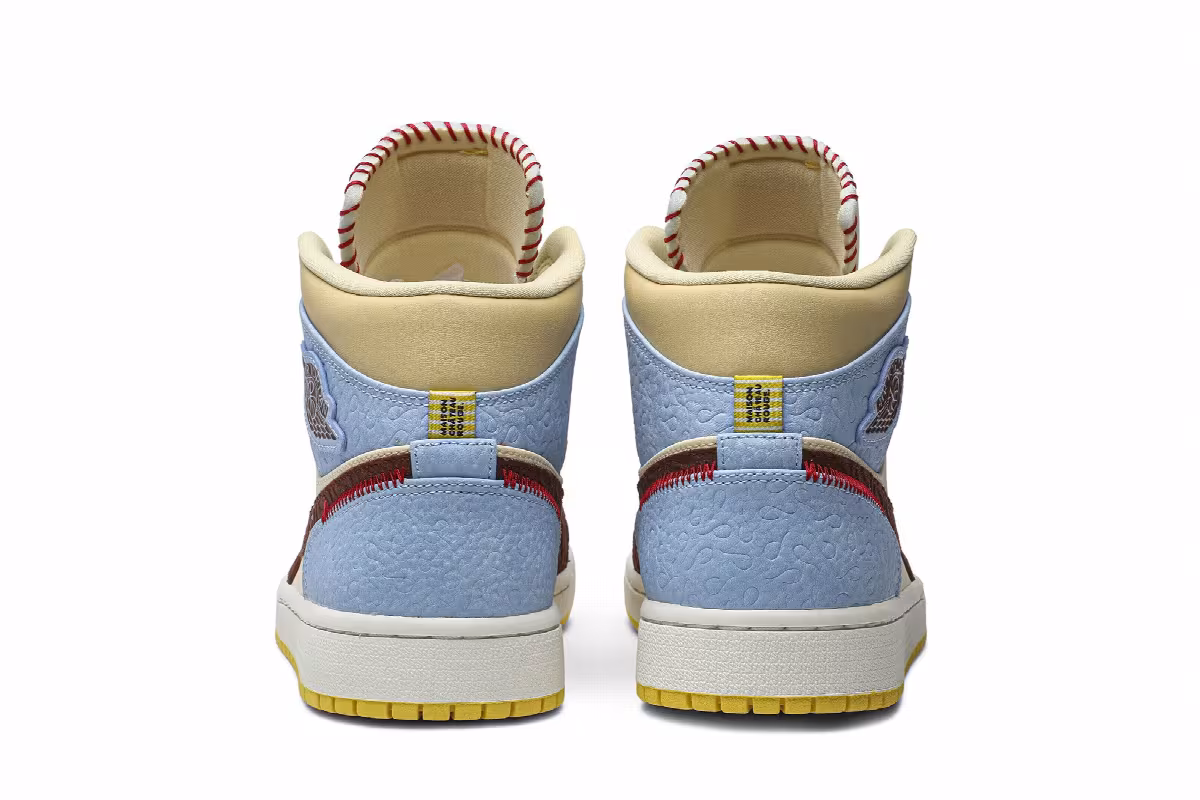 Maison Chateau Rouge x Air Jordan 1 Mid SE Fearless, view 7