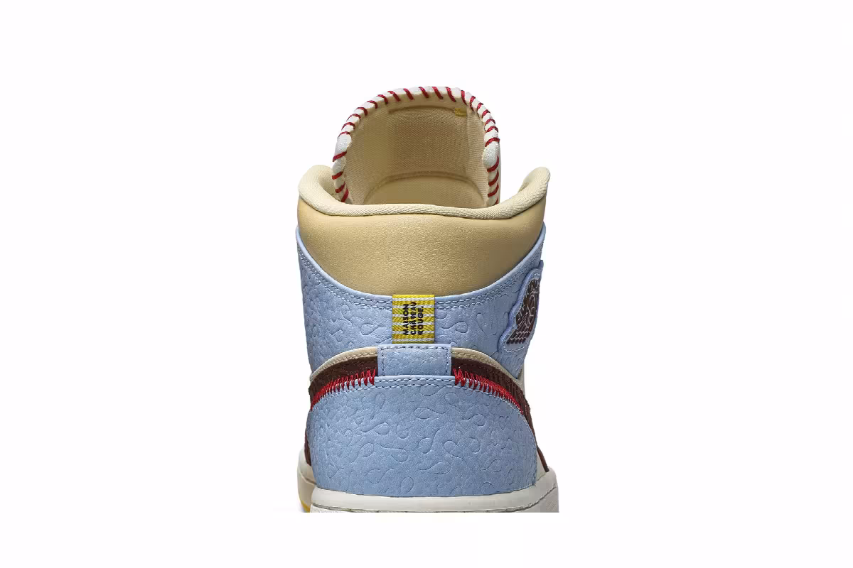 Maison Chateau Rouge x Air Jordan 1 Mid SE Fearless, view 8