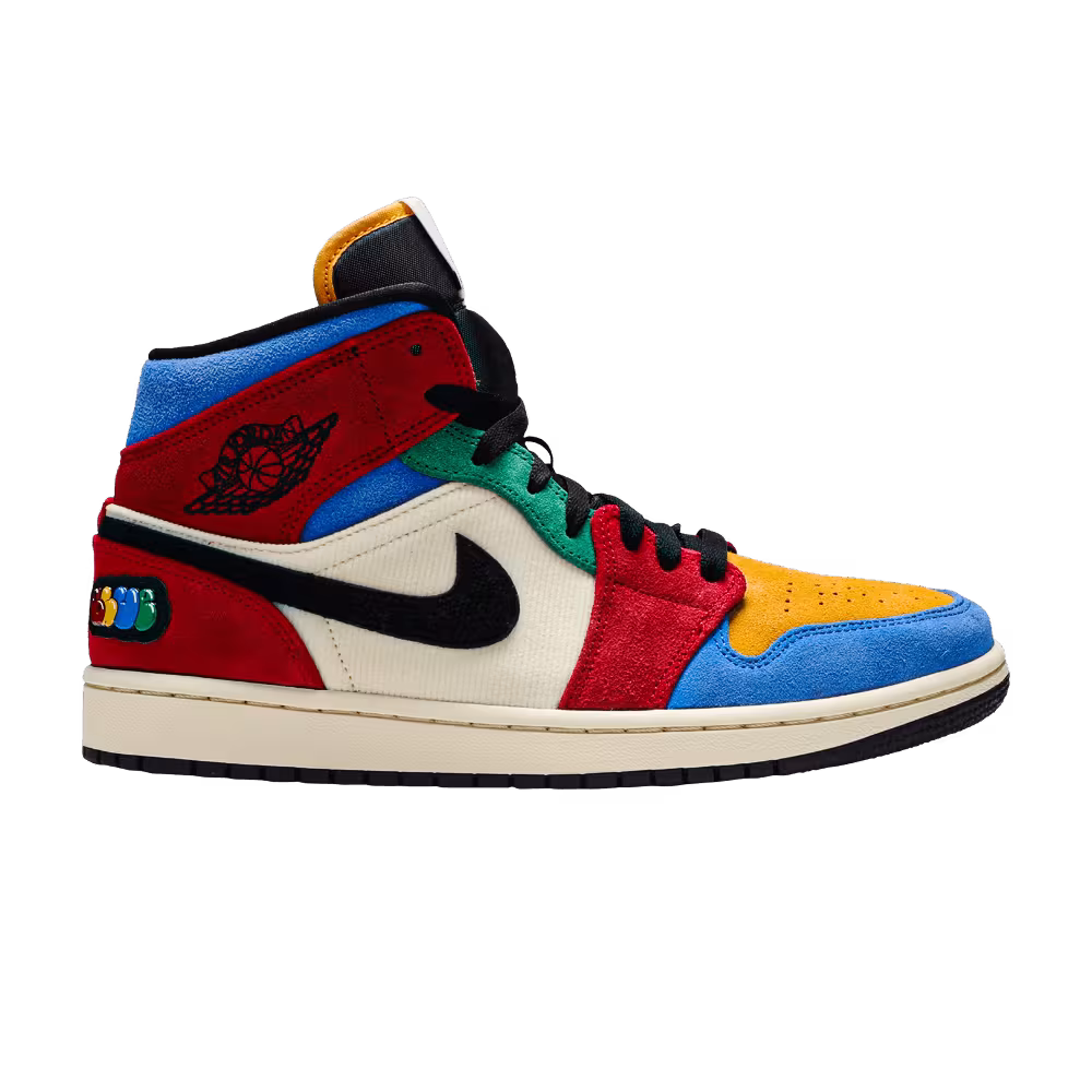 Blue The Great x Air Jordan 1 Mid Fearless